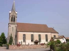 L'Église de Saasenheim